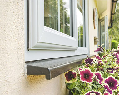 Установка оконных отливов