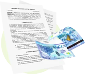 Fixed payment according to the contract