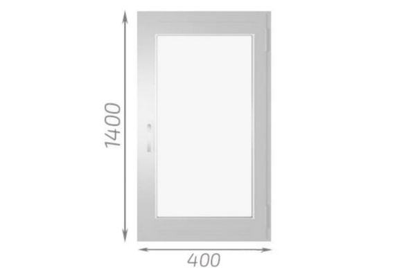 Одностворчатое окно